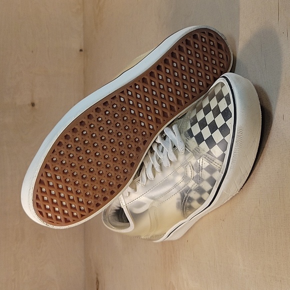 Vans ComfyCush Slip Skool Checkerboard Clear Mens Shoes - Picture 9 of 10